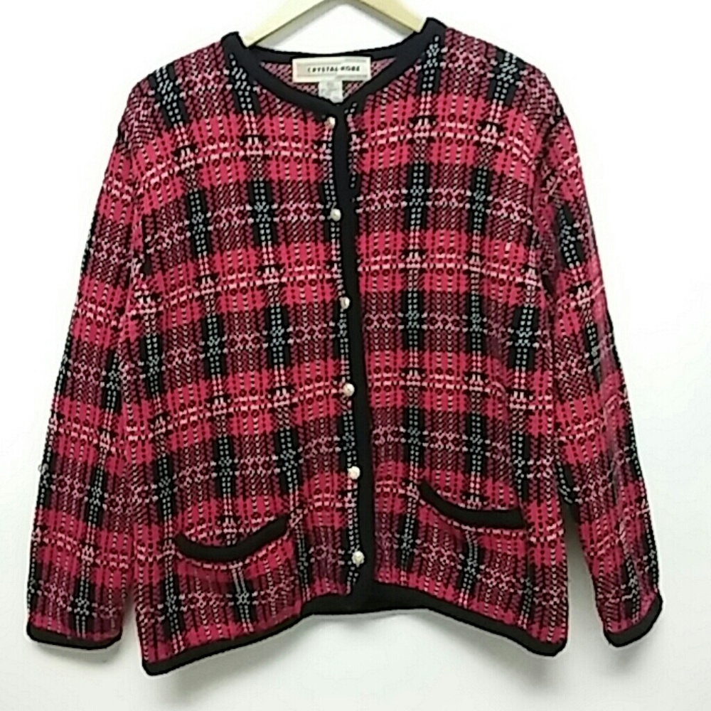 Vintage Crystal-Kobe Cardigan